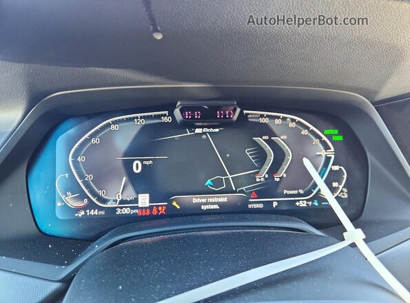 5UXTA6C01N9L50702 2022 BMW X5 Серый Вид щитка приборов