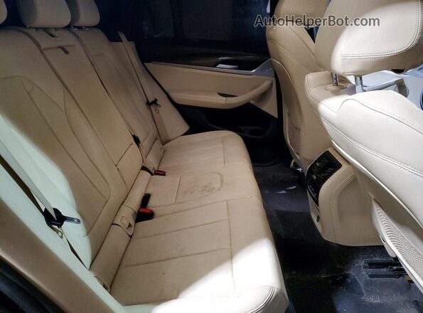 5UXTR7C50KLF23766 2019 BMW X3 Black Widok wnętrza z tyłu