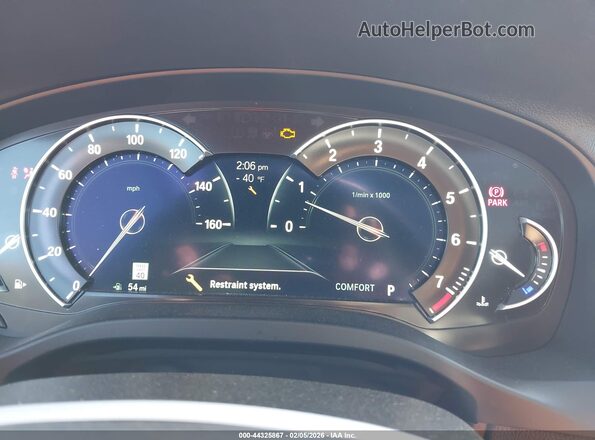 5UXTR7C50KLR45372 2019 BMW X3 Черный Вид задних сидений