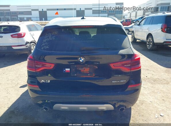 5UXTR7C50KLR45372 2019 BMW X3 Черный 