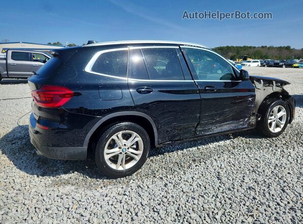 5UXTR7C51KLF31942 2019 BMW X3 Черный Задняя правая четверть