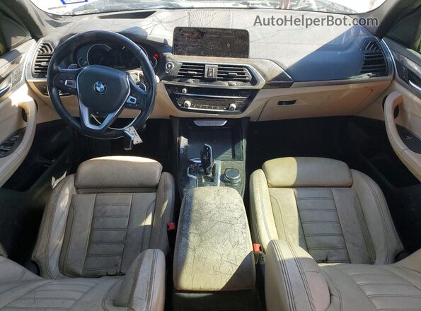 5UXTR7C54KLF29098 2019 BMW X3 Белый Вид панели приборов