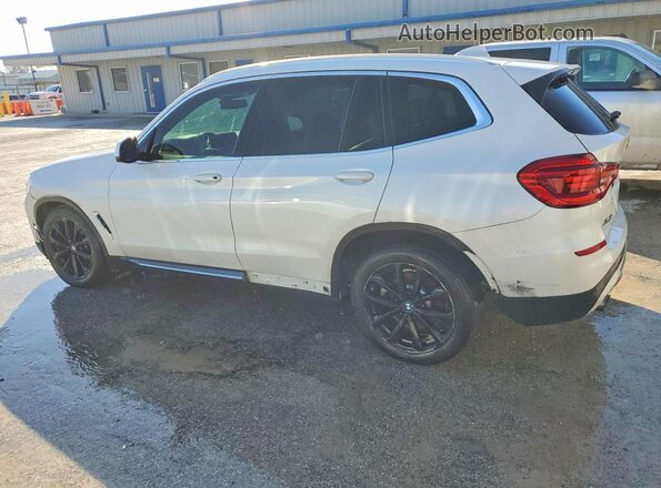 5UXTR7C54KLF29098 2019 BMW X3 Белый Задняя левая четверть