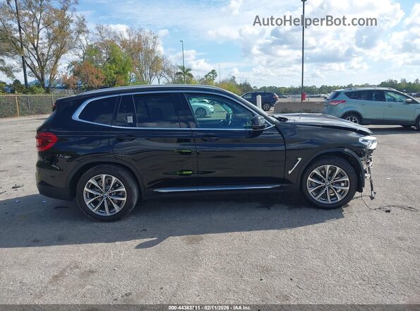 5UXTR7C56KLR52231 2019 BMW X3 Black 360 interior view