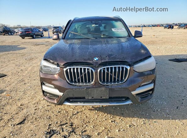 5UXTR7C5XKLF36573 2019 BMW X3 Коричневый Вид спереди