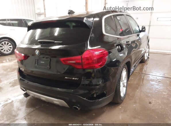 5UXTR9C51KLD94819 2019 BMW X3 Черный Задняя правая четверть