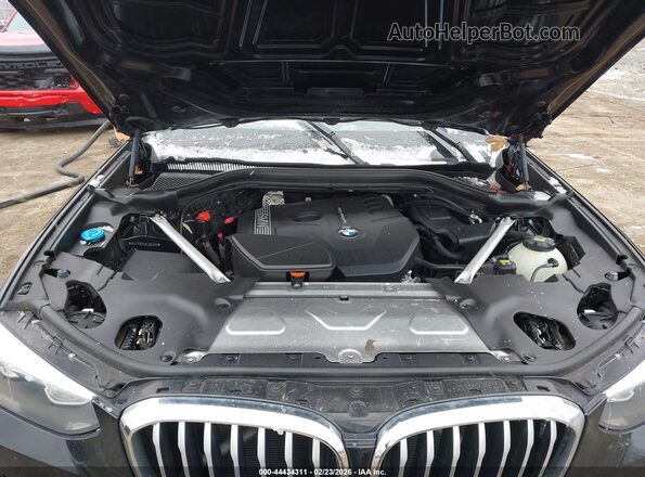 5UXTR9C51KLD94819 2019 BMW X3 Черный Вид сзади