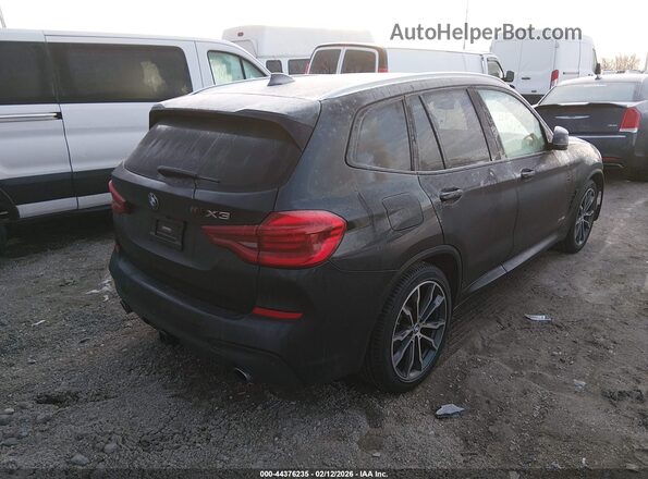 5UXTR9C52JLD64257 2018 BMW X3 Черный Задняя правая четверть