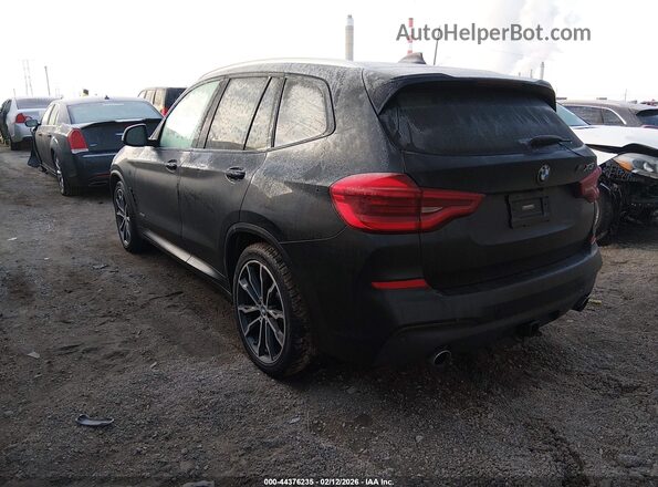 5UXTR9C52JLD64257 2018 BMW X3 Черный Задняя левая четверть