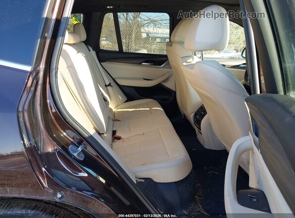 5UXTR9C56JLC76795 2018 BMW X3 Бордовый Вид наклейки с VIN-кодом