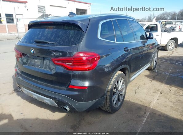 5UXTR9C57JLC78796 2018 BMW X3 Серый Задняя правая четверть