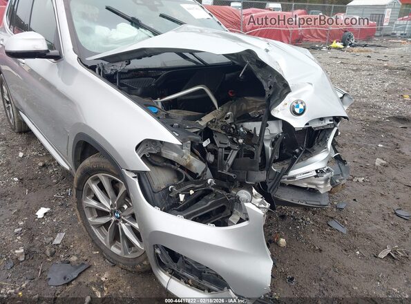 5UXTR9C57KLP92274 2019 BMW X3 Silver Դիմացի տեսք