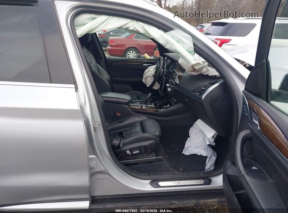 5UXTR9C57KLP92274 2019 BMW X3 Silver Սալոնի դիմացի տեսք