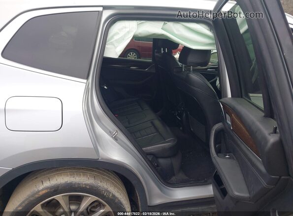 5UXTR9C57KLP92274 2019 BMW X3 Silver VIN կոդի պիտակի տեսք
