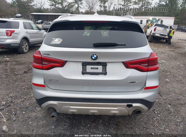 5UXTR9C57KLP92274 2019 BMW X3 Silver 