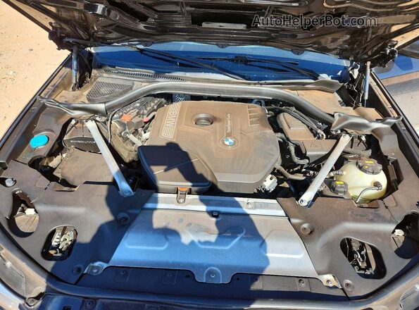 5UXTR9C58JLC73722 2018 BMW X3 Синий Вид подкапотного пространства