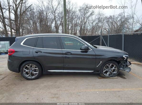 5UXTS1C05L9C73560 2020 BMW X3 Черный Панорамный вид салона 360°
