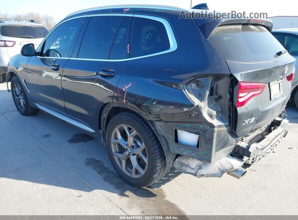 5UXTY3C05LLU70769 2020 BMW X3 Black Tył lewy