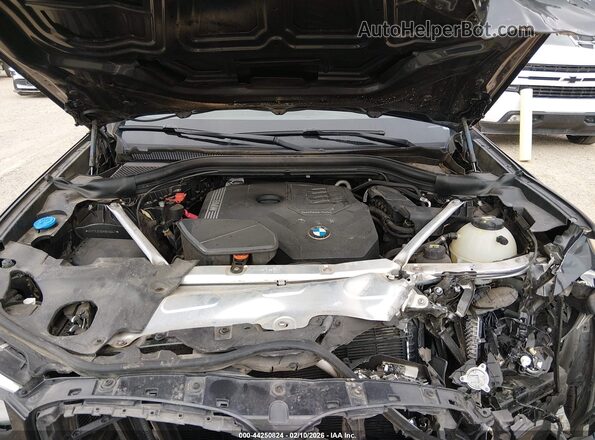 5UXTY3C05M9H76047 2021 BMW X3 Черный Вид сзади