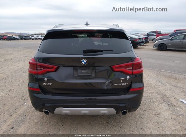 5UXTY3C05M9H76047 2021 BMW X3 Черный 