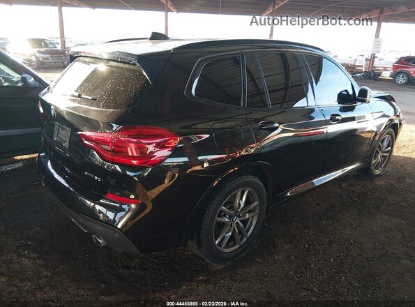 5UXTY3C06M9F43259 2021 BMW X3 Black Trasero derecho