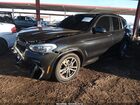2021 Bmw X3 Sdrive30i Black vin: 5UXTY3C06M9F43259