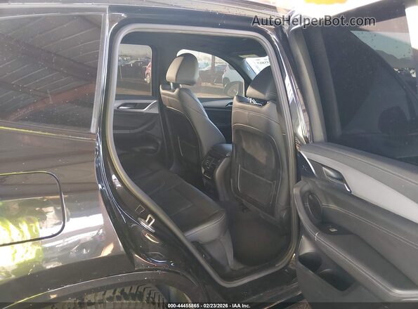 5UXTY3C06M9F43259 2021 BMW X3 Black Vista de la etiqueta del VIN