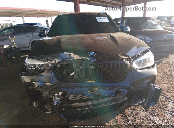 5UXTY3C06M9F43259 2021 BMW X3 Black Vista del salpicadero