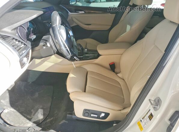 5UXTY3C07M9F12540 2021 BMW X3 White Սալոնի դիմացի տեսք