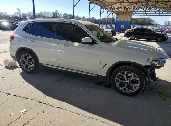5UXTY3C07M9F12540 2021 BMW X3 White Առջևի աջ