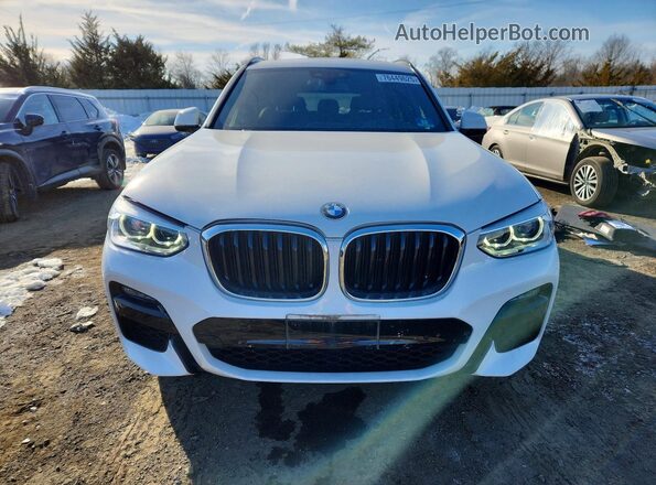 5UXTY5C00L9C44618 2020 BMW X3 Белый Вид спереди