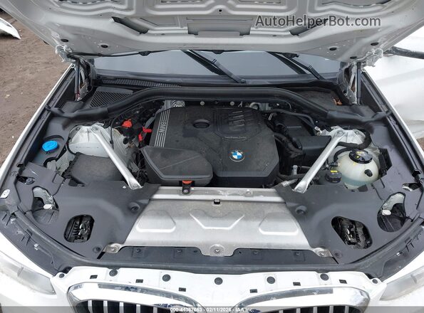5UXTY5C00M9E27762 2021 BMW X3 Белый Вид сзади