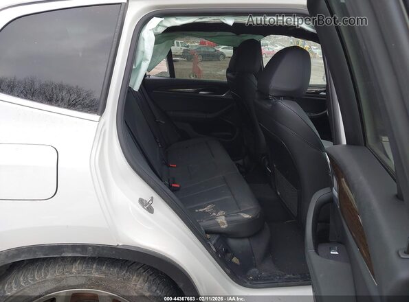 5UXTY5C00M9E27762 2021 BMW X3 Белый Вид наклейки с VIN-кодом