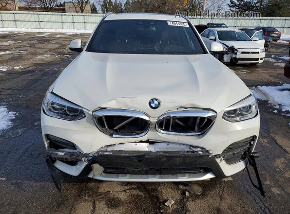 5UXTY5C07L9D03633 2020 BMW X3 Белый Вид спереди