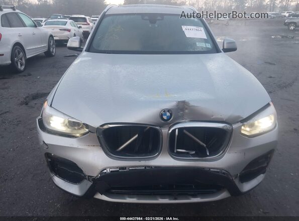5UXTY5C08LLT34423 2020 BMW X3 Серебряный Вид щитка приборов