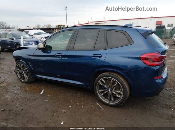 5UXTY9C02LL304485 2020 BMW X3 Blue Widok wnętrza 360 stopni