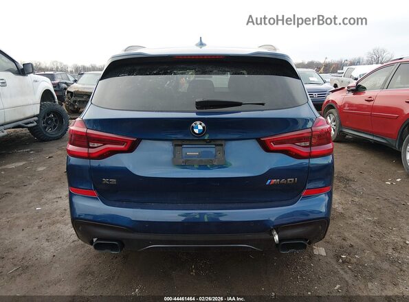 5UXTY9C02LL304485 2020 BMW X3 Blue 