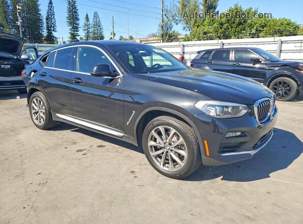 5UXUJ3C58KLG53590 2019 BMW X4 Черный Передняя правая четверть