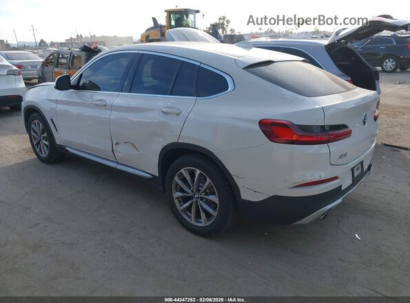 5UXUJ3C59KLG54375 2019 BMW X4 Белый Задняя левая четверть