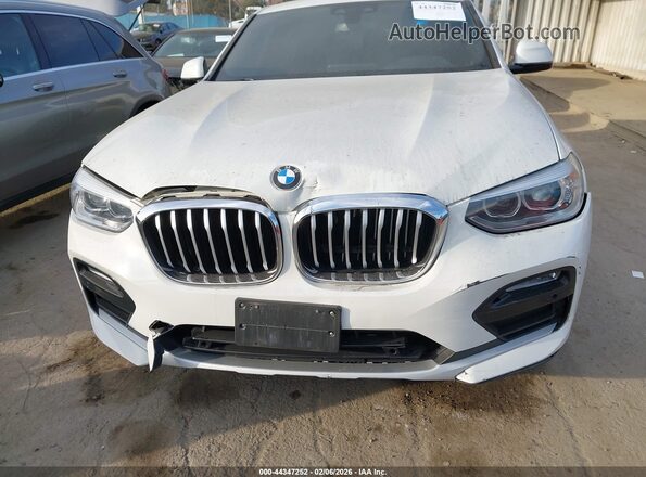5UXUJ3C59KLG54375 2019 BMW X4 Белый Вид спереди