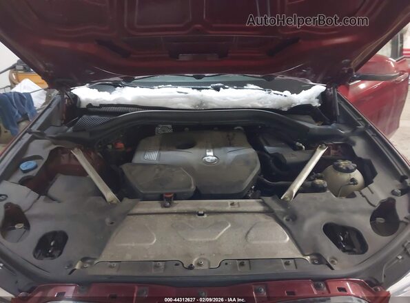 5UXUJ3C5XKLG52134 2019 BMW X4 Бордовый Вид сзади