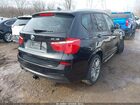 2017 Bmw X3 Xdrive35i Черный vin: 5UXWX7C33H0W39827