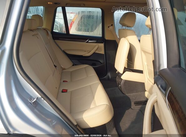 5UXWX9C32H0W78159 2017 BMW X3 Серебряный Вид наклейки с VIN-кодом