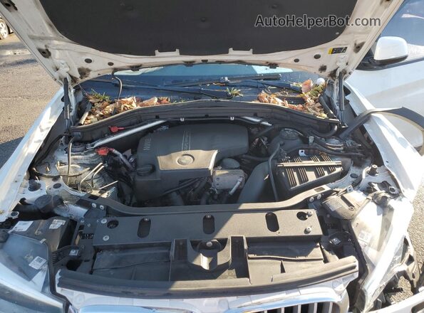 5UXWX9C34H0W67910 2017 BMW X3 Белый Вид подкапотного пространства