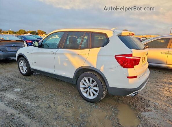 5UXWX9C51G0D83279 2016 BMW X3 Белый Задняя левая четверть