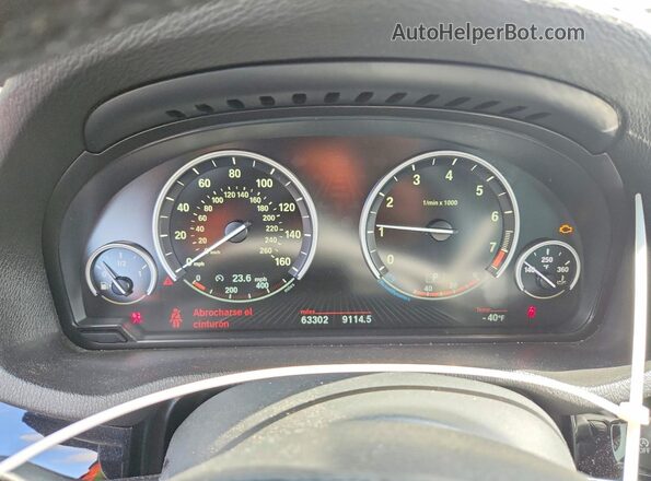5UXWX9C51G0D83279 2016 BMW X3 Белый Вид щитка приборов