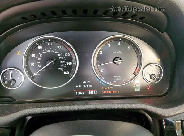 5UXWX9C52G0D67141 2016 BMW X3 Белый Вид щитка приборов