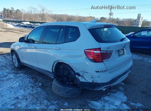 5UXWX9C52G0D81959 2016 BMW X3 White Trasero izquierdo