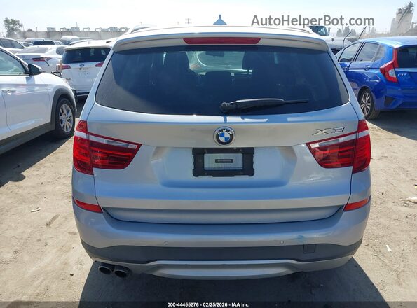 5UXWX9C53G0D76026 2016 BMW X3 Серебряный 