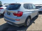 2016 Bmw X3 Xdrive28i Серебряный vin: 5UXWX9C53G0D76026